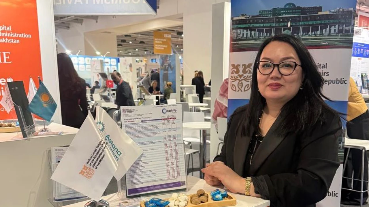 Больница Медицинского центра УДП РК приняла участие в крупной международной туристической выставке в Берлине 