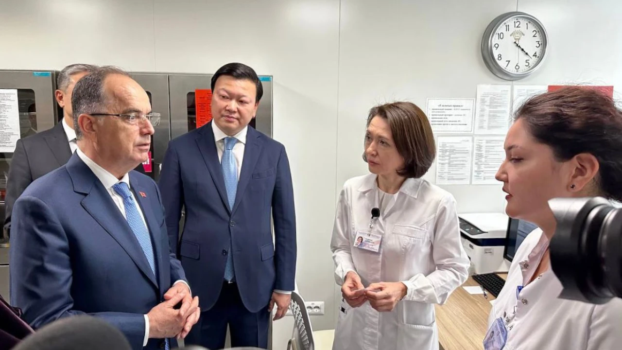 President of Albania visited the Medical Center Hospital of the President’s Affairs Administration of the Republic of Kazakhstan 