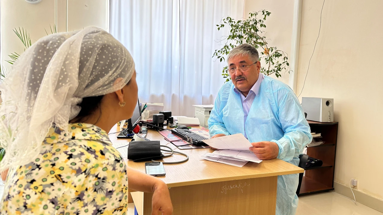 The visit of doctors of the Medical Center Hospital of the PAA of the Republic of Kazakhstan in the Mangistau region has ended: 8 operations, 90 medical consultations, 8 presentations, 7 lectures 