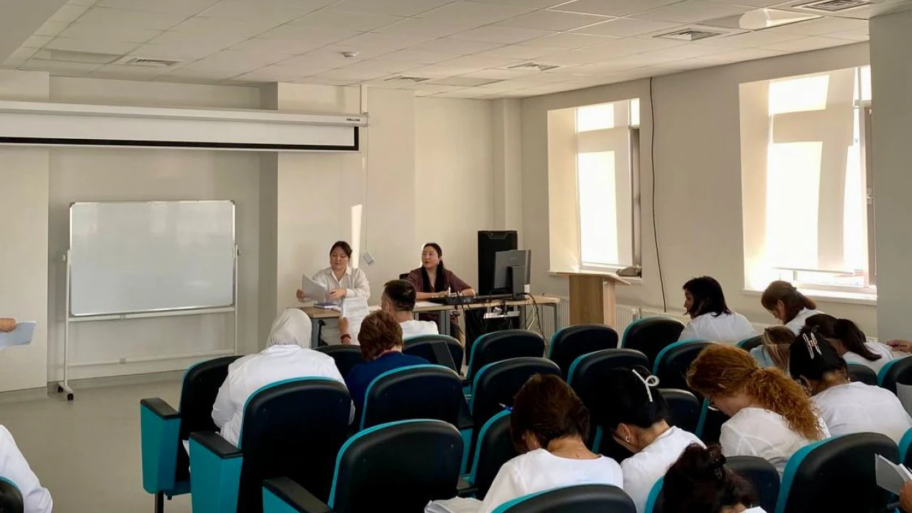 Medical Staff at the Medical Center Hospital of the President’s Affairs Administration of the Republic of Kazakhstan Undergo Attestation Ahead of the Epidemiological Flu Season 
