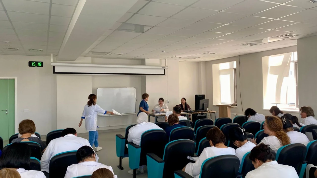 Medical Staff at the Medical Center Hospital of the President’s Affairs Administration of the Republic of Kazakhstan Undergo Attestation Ahead of the Epidemiological Flu Season 