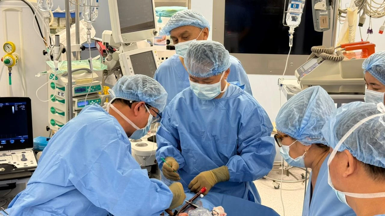 First Robotic Heart Surgery Performed in Kazakhstan 
