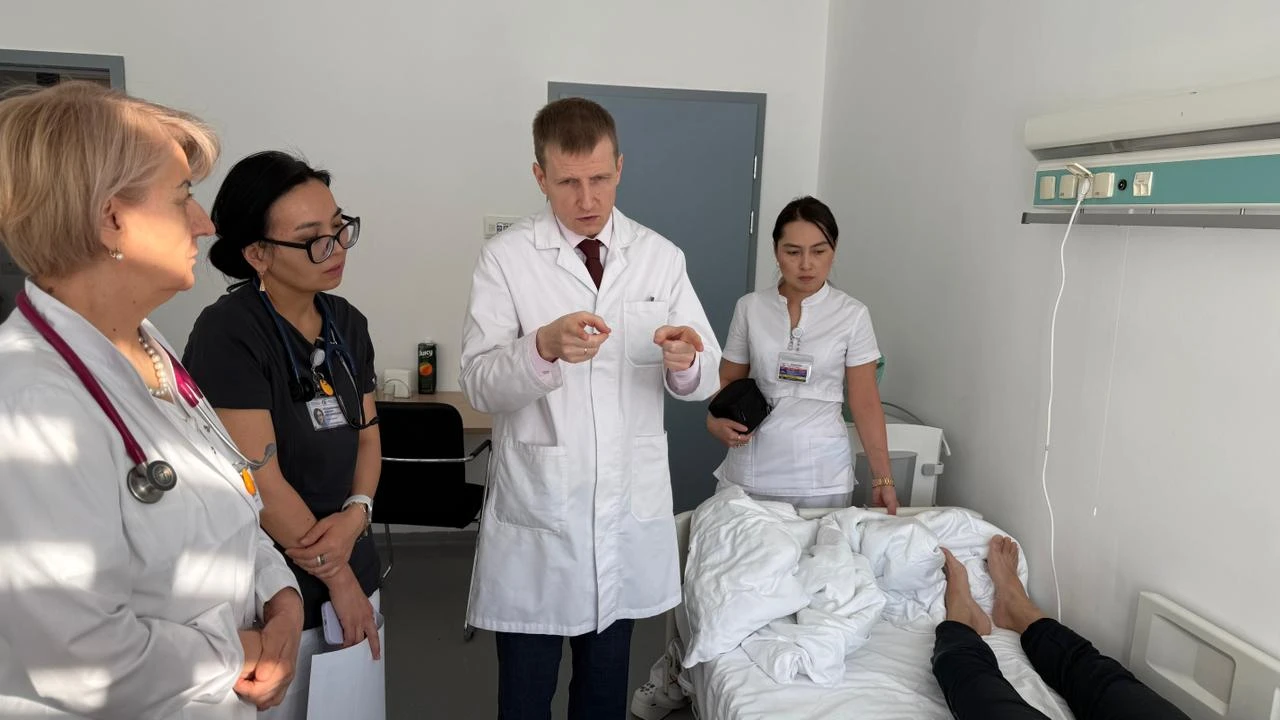 Гематологиядағы заманауи тәсілдер бойынша ҚР ПІБ МО ауруханасында шетелдік маманның шеберлік сабағы өтті 