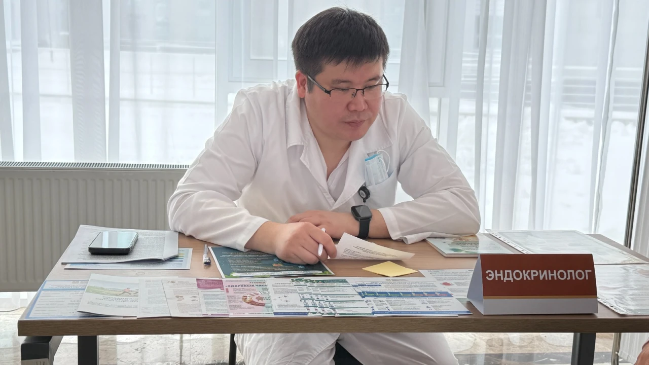 ҚР ПІБ МО ауруханасында Дүниежүзілік семіздікпен күрес күніне орай акция өтті 