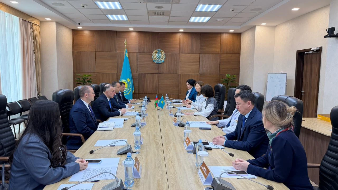 ҚР ПІБ Медициналық орталығының ауруханасында Әзербайжан Денсаулық сақтау министрі бастаған делегациямен кездесу өтті 