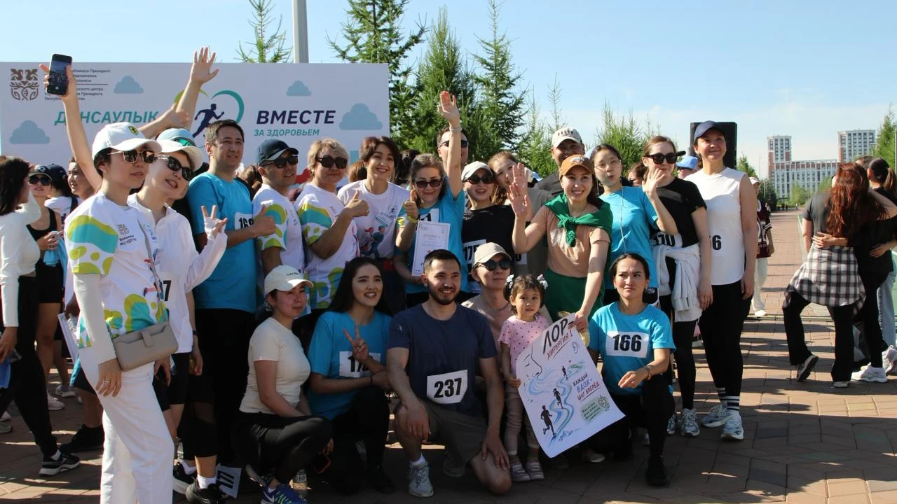 Together for Health: Ahead of Medical Workers’ Day, Employees of the Medical Center Hospital of the President’s Affairs Administration of the Republic of Kazakhstan Took Part in a Marathon 